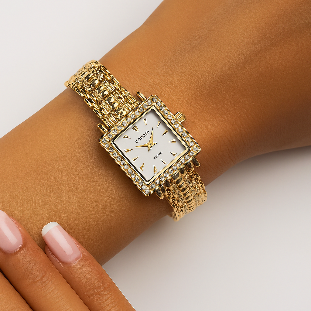 Catwalk | Luxury Analog Watch for Women | Luxury GOLD dial