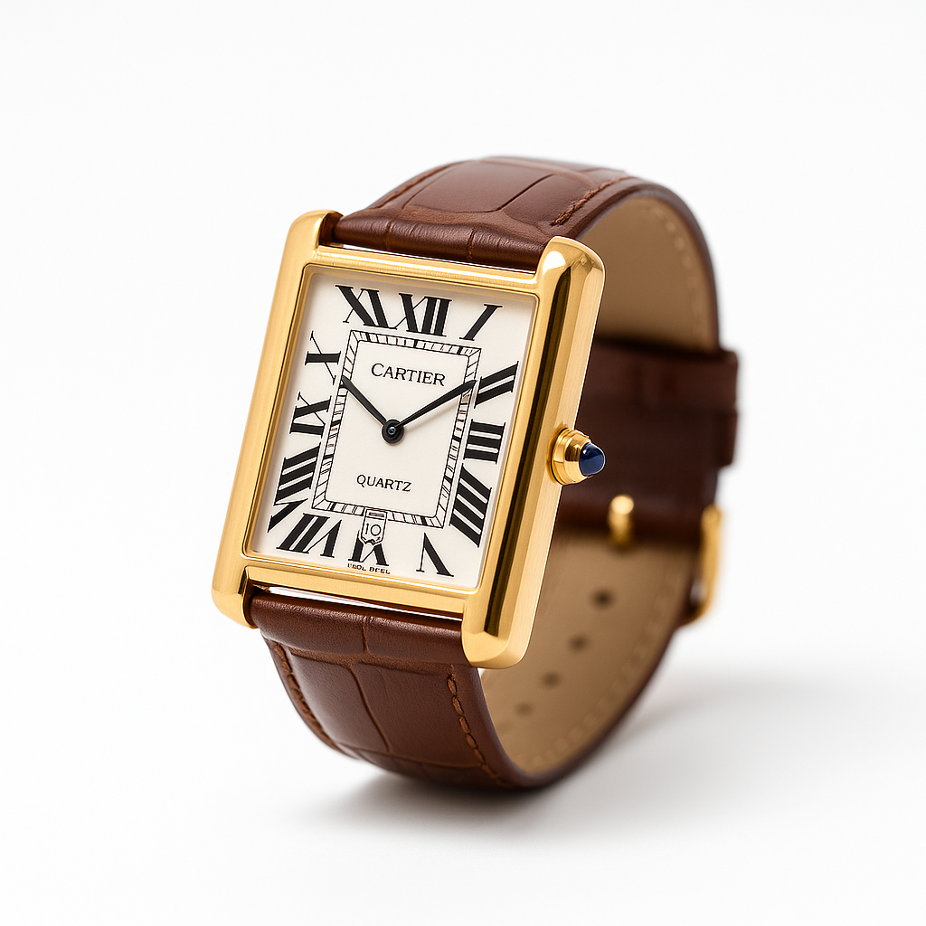 Cartier Tank Solo Quartz Watch | Luxury watches for men