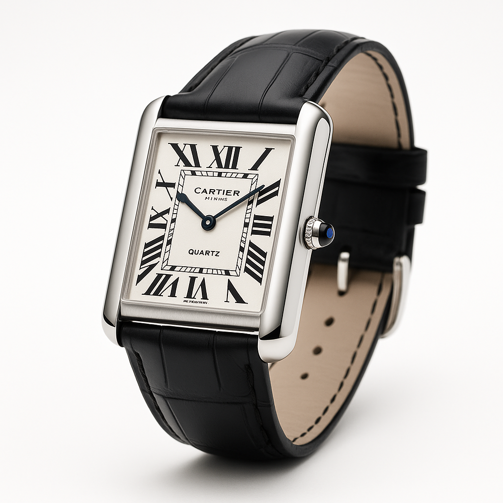 Cartier Tank Solo Quartz Watch | Luxury watches for men