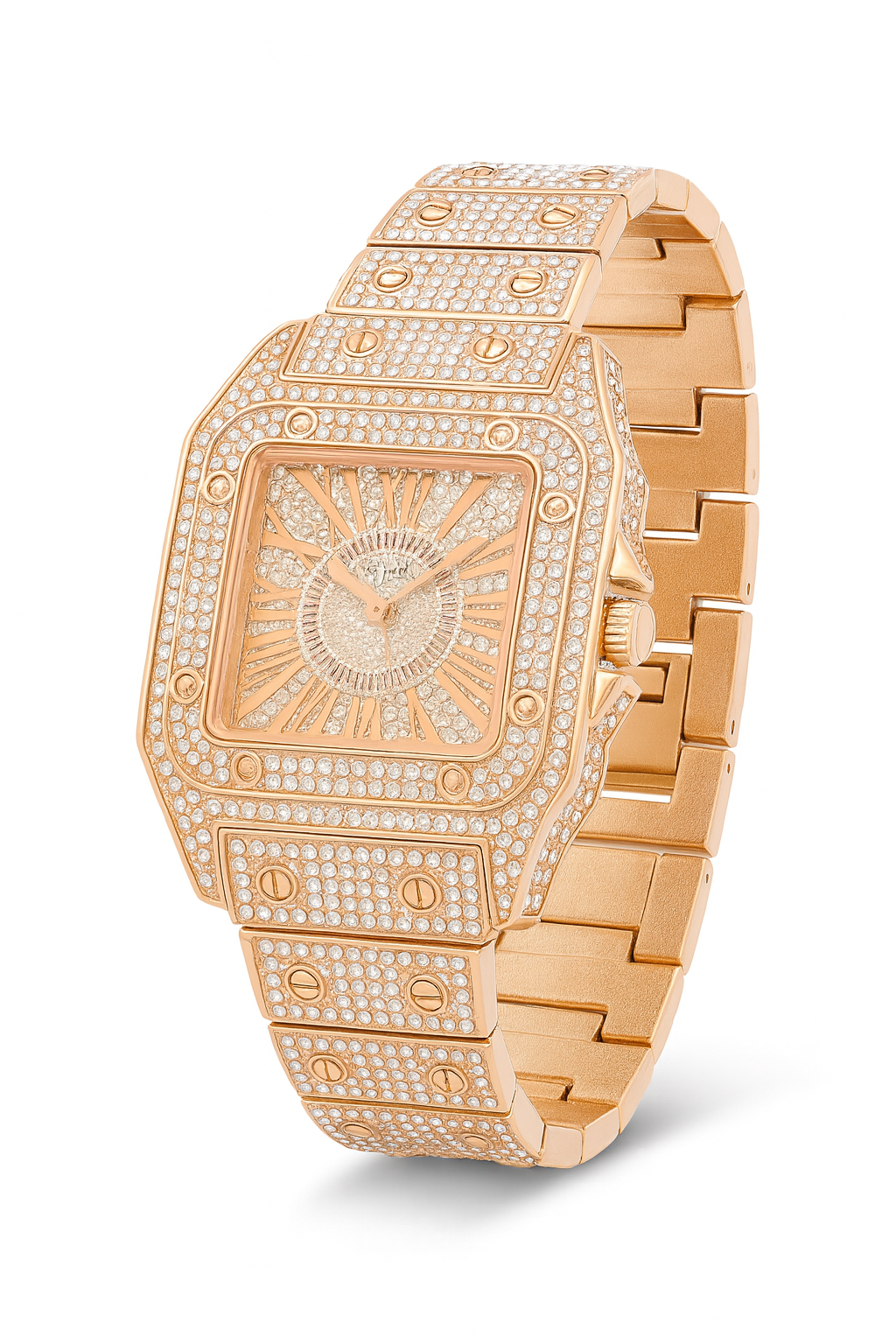 Royal Prestige, Ice-Gold Men’s Luxury Watch