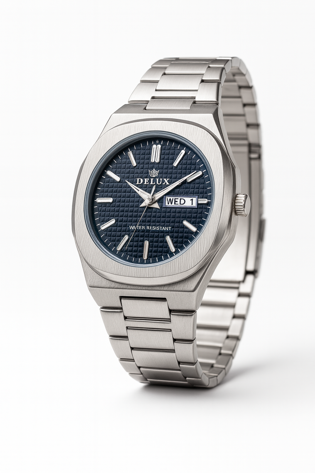 Luxury Men’s Watch | Blue Dial | Delux